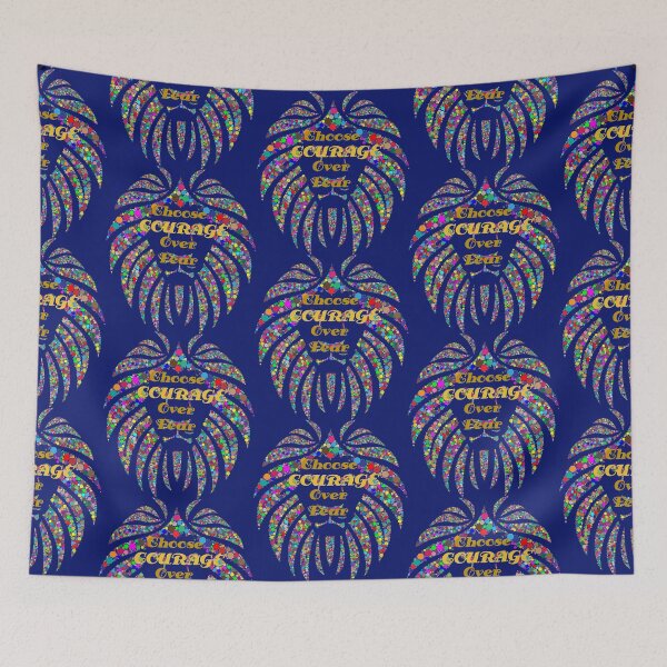 Item preview, Choose COURAGE Over Fear - Gold designed and sold by SELFGOVERNMENT.