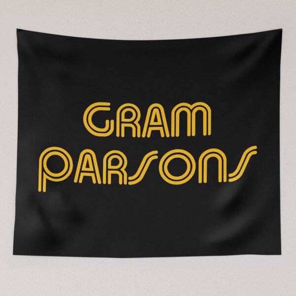 Item preview, Gram Parsons // Outlaw Country Cosmic Type Tribute designed and sold by acquiesce13.