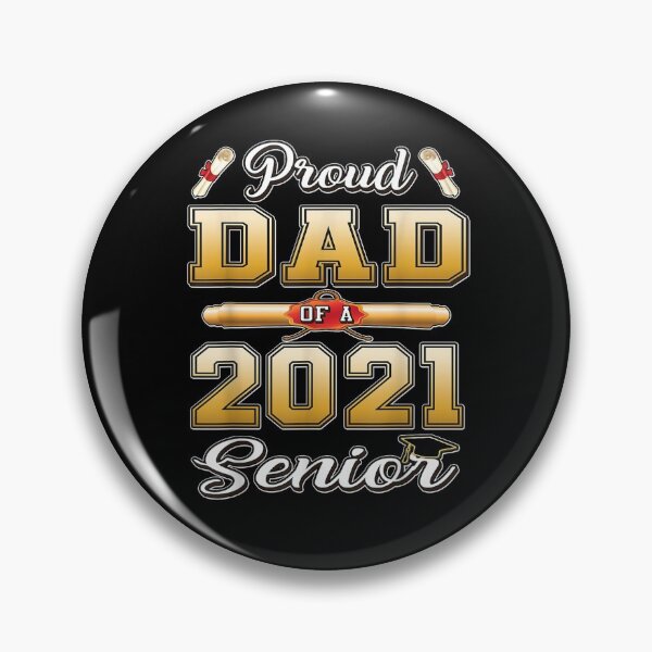 Item preview, Proud Dad Of 2021 Graduate Seniors Class Graduation Gift  designed and sold by venitamara.