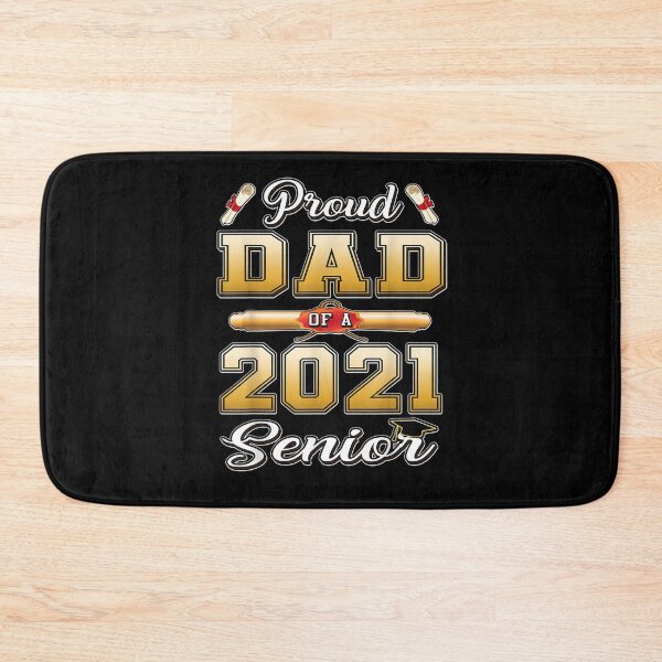 Item preview, Proud Dad Of 2021 Graduate Seniors Class Graduation Gift  designed and sold by venitamara.
