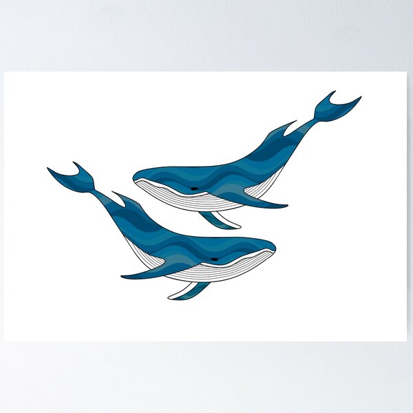 Item preview, orca whale illustration designed and sold by Make it heappen Art.