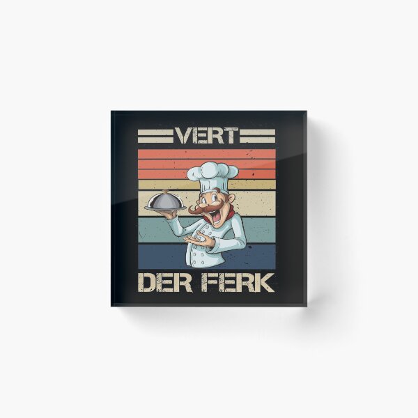 Item preview, vert der ferk cook swedish chef designed and sold by AllPerfect.
