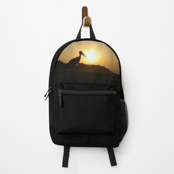 Item preview, Marabou Stork Bird Silhouette Sunrise Africa designed and sold by worldways.