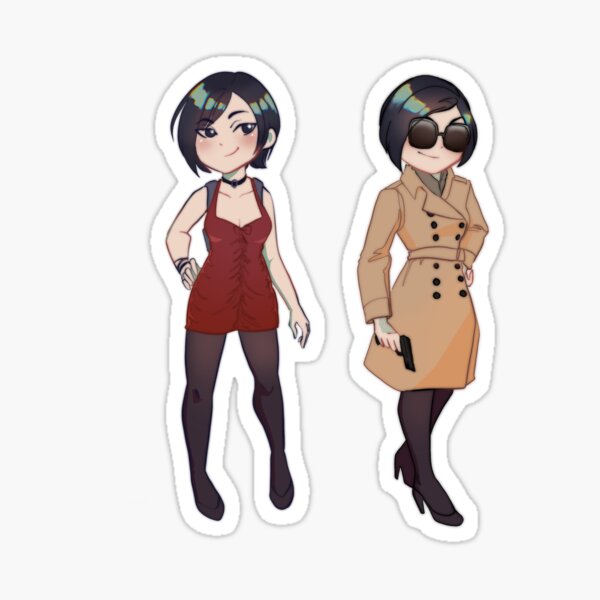 Resident Evil Ada Wong - Resident Evil - Sticker