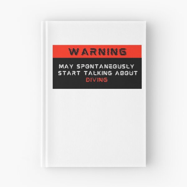 Item preview, Warning: May spontaneously start talking about Diving designed and sold by Mucchhad.