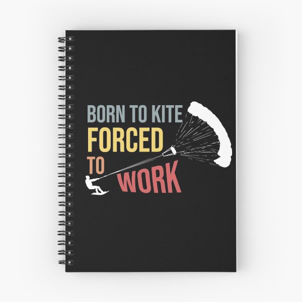 Item preview, born to kite forced to work : surfing Vintage color for boyfriend designed and sold by Houssemanthony.