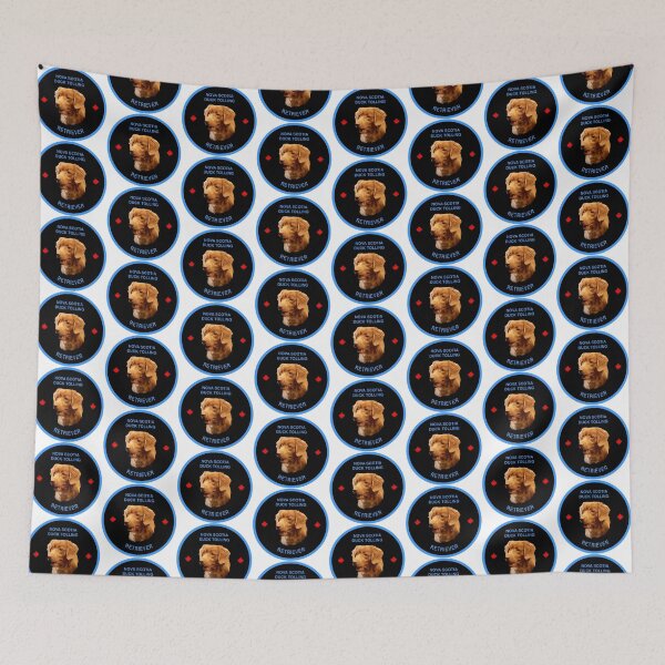 Item preview, Nova Scotia Duck Tolling Retriever round design designed and sold by Terry McNamee.