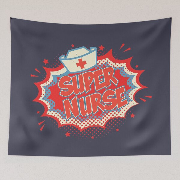 Item preview, Super Nurse  designed and sold by SharksOnShore.