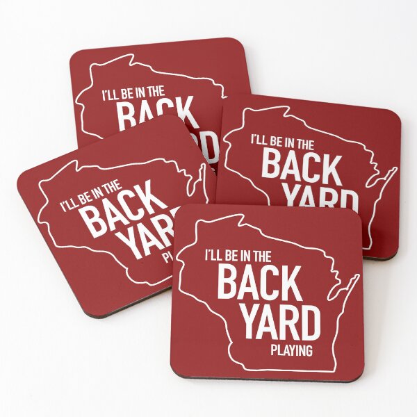 Item preview, Wisconsin I'll Be In The Backyard Playing designed and sold by gstrehlow2011.