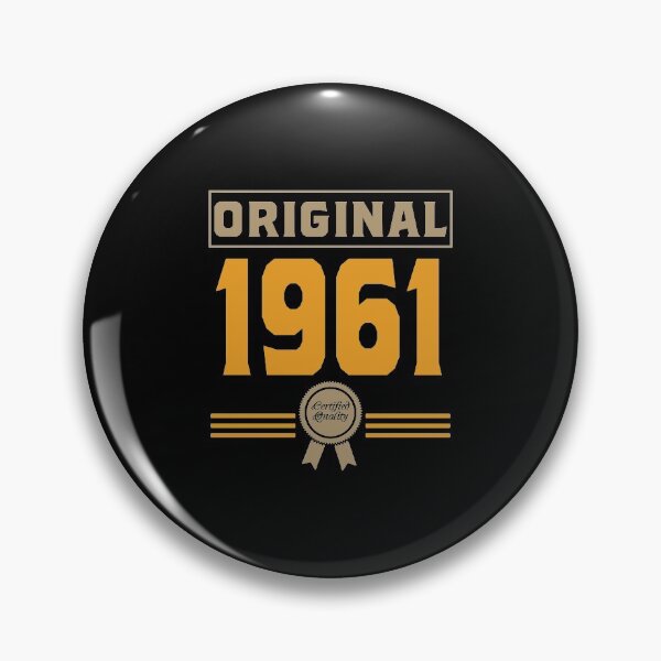 Item preview, Original 1961 Certified Quality birthday gift design designed and sold by rodmendonca.
