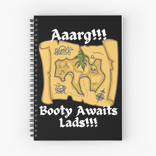 Item preview, Weed Lovers, Pirate Treasure Map #9 designed and sold by Hypnotees.