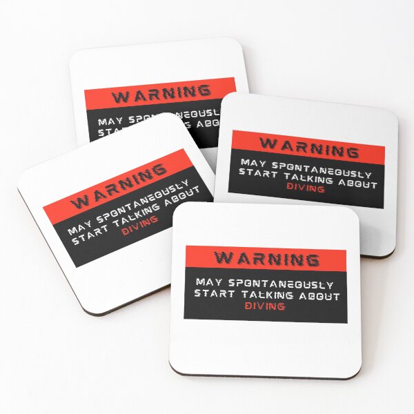 Item preview, Warning: May spontaneously start talking about Diving designed and sold by Mucchhad.
