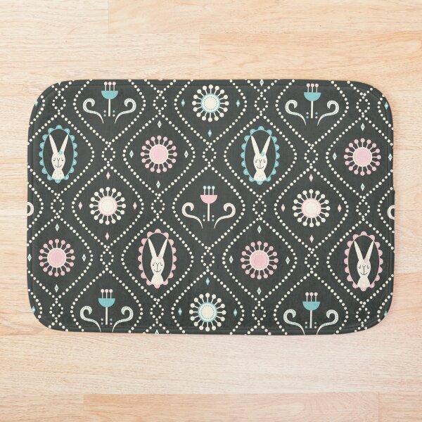 Rococo the Rabbit Bath Mat