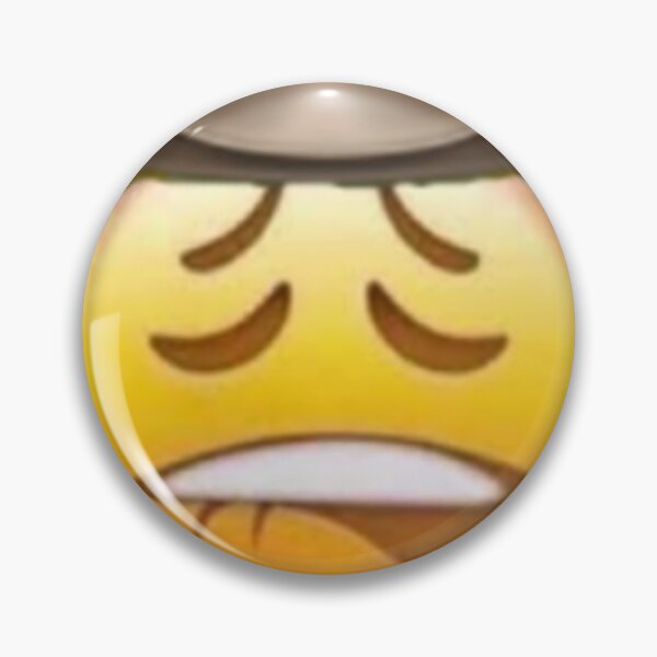 Item preview, Lip Bite Cowboy Emoji designed and sold by ButtersF.