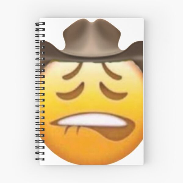 Item preview, Lip Bite Cowboy Emoji designed and sold by ButtersF.