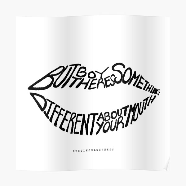 5sos Lyrics Posters Redbubble