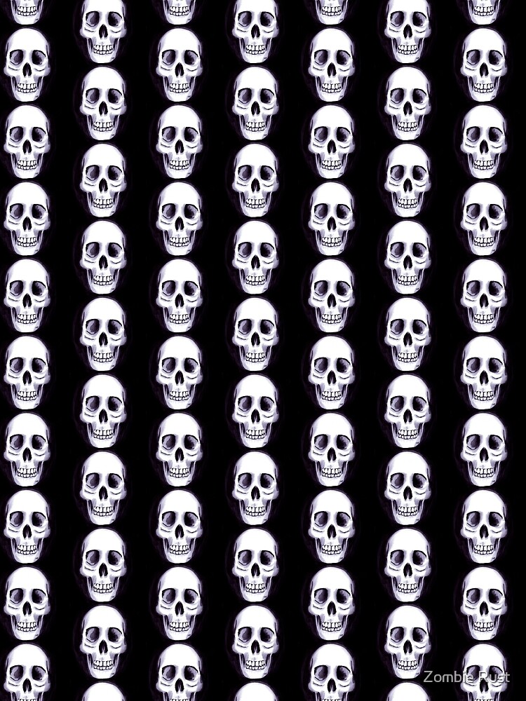 Thumbnail 3 of 3, Scarf, Bones V designed and sold by RUST2.
