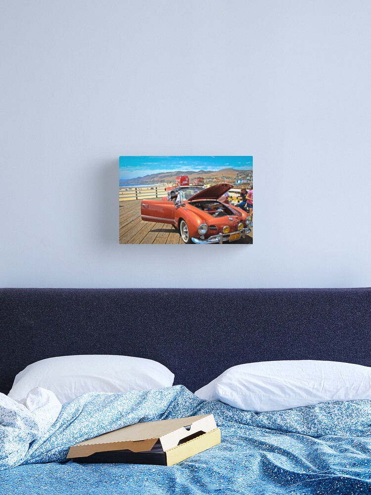 Thumbnail 1 of 3, Canvas Print, Karmann @ Pismo Beach designed and sold by littleoldhag.