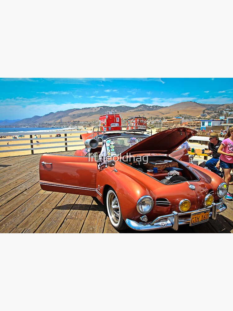 Thumbnail 3 of 3, Canvas Print, Karmann @ Pismo Beach designed and sold by littleoldhag.