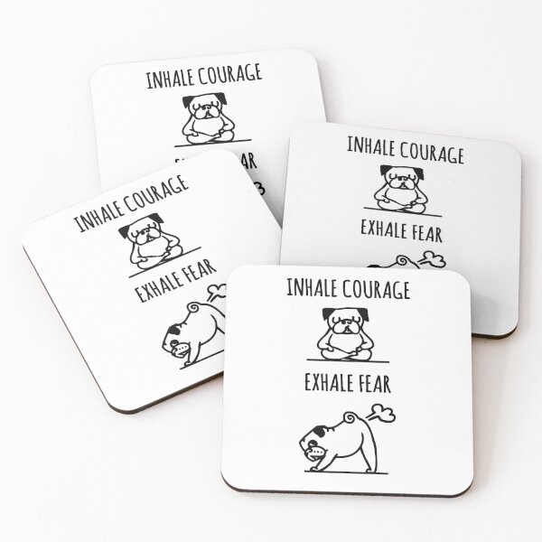 Item preview, Inhale Courage Exhale Fear designed and sold by readitoutloud.