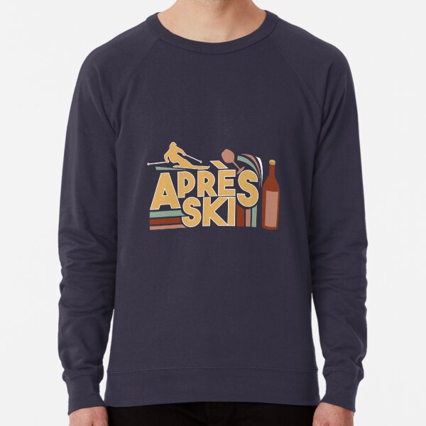  Apres Ski Retro Vintage Style Party Outfit Sweatshirt :  Clothing, Shoes & Jewelry