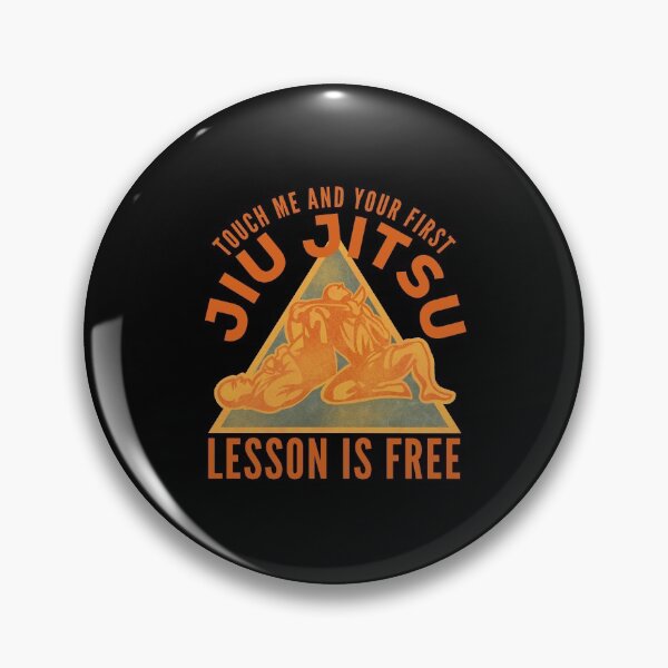 Item preview, Retro Funny Jiu Jitsu Quote - Free Lesson designed and sold by HalpinDesign.