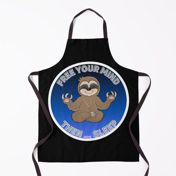 Item preview, sloth mindfulness inspirational quote designed and sold by GaryDobson.