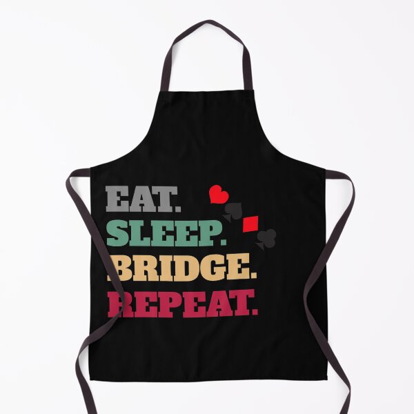 Item preview, Eat Sleep Contract Bridge Repeat designed and sold by Salvadax.