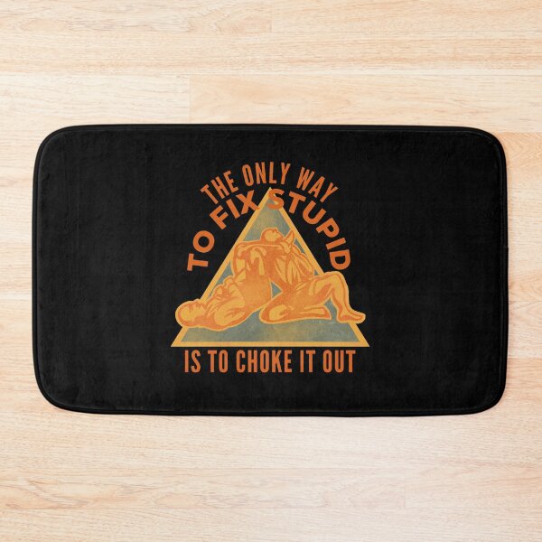 Item preview, Retro Funny Jiu Jitsu Quote - Fix Stupid designed and sold by HalpinDesign.