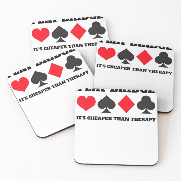 Item preview, Funny Play Bridge It's Cheaper than Therapy designed and sold by Salvadax.