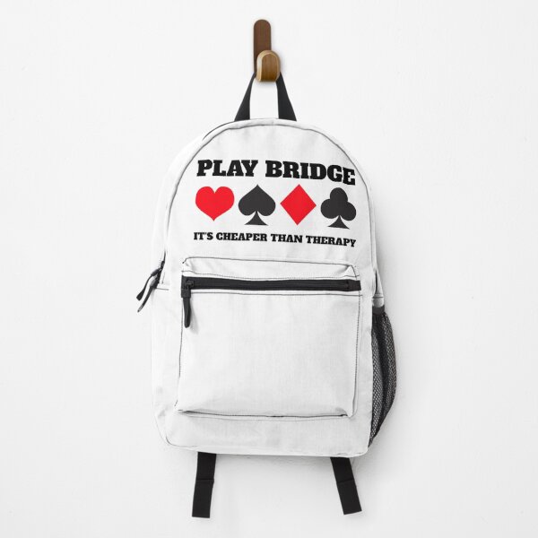 Item preview, Funny Play Bridge It's Cheaper than Therapy designed and sold by Salvadax.