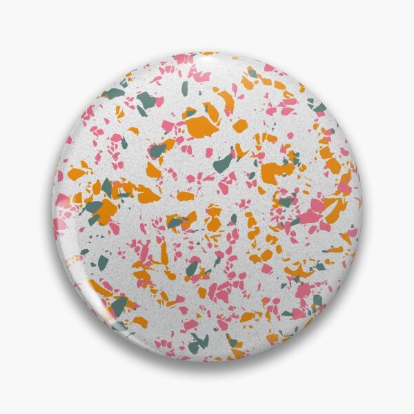 Item preview, Summer Vibes Terrazzo - Gritty light pattern designed and sold by marymaes-art.