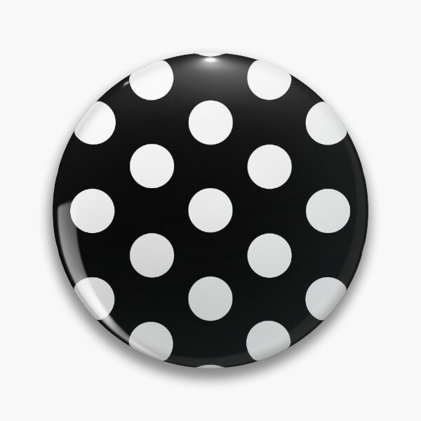 Item preview, Medium WHITE & BLACK POLKA DOTS designed and sold by RachelMacht.