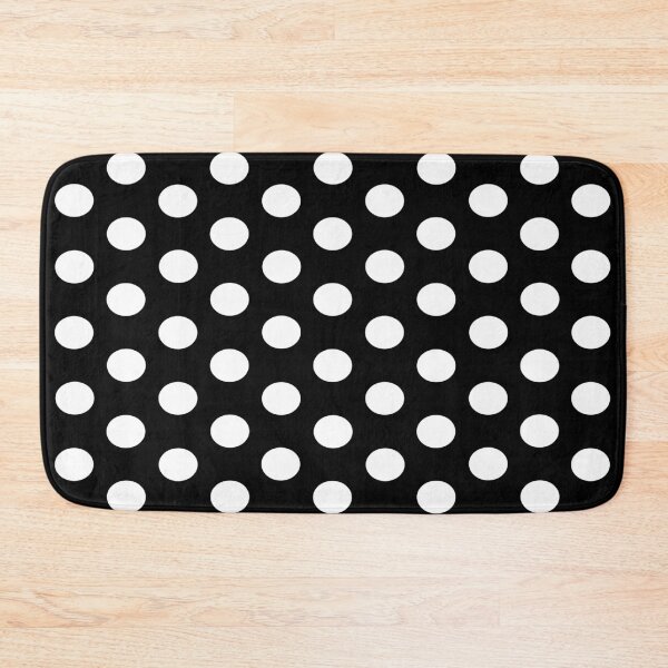 Item preview, Medium WHITE & BLACK POLKA DOTS designed and sold by RachelMacht.