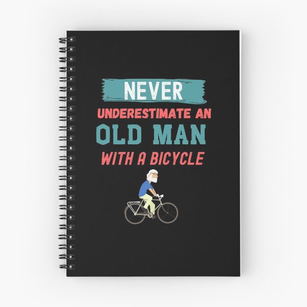 Item preview, Never Underestimate Old Man With Bicycle designed and sold by Johan Liebert.