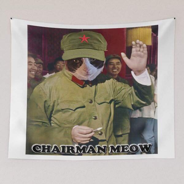 Item preview, Chairman Meow designed and sold by getguillotined.
