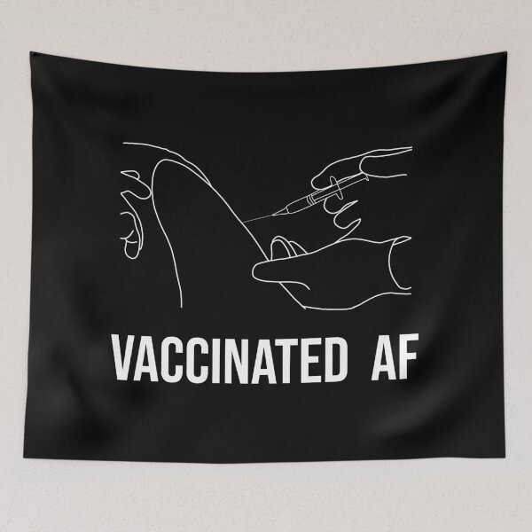Item preview, vaccinated af designed and sold by O-M-G.
