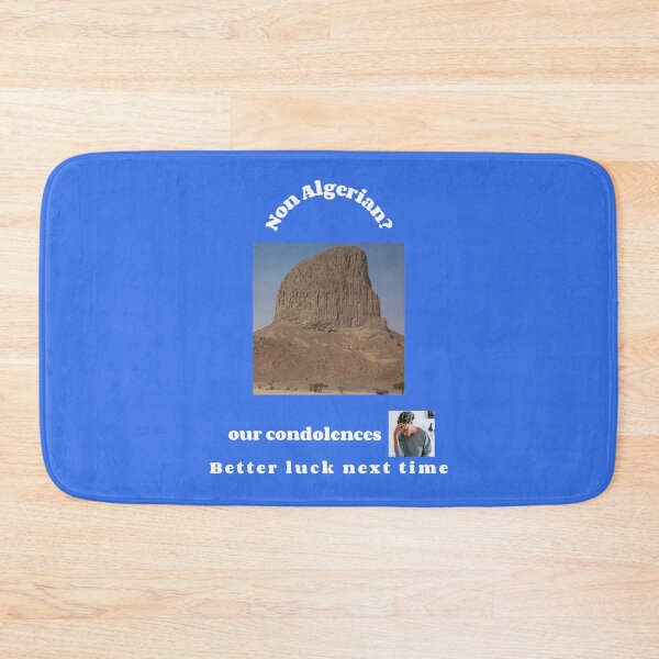 Item preview, "Condolences to non Algerians "  (white text) designed and sold by skoumpourdides.