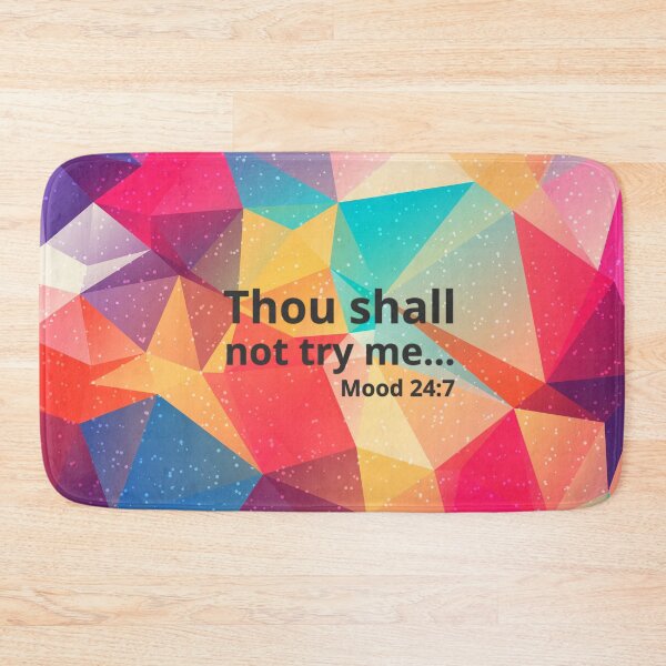 Item preview, Thou shall not try me designed and sold by InducTees.