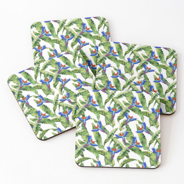 Item preview, Jungle Macaws in Flight designed and sold by LABrizendine.