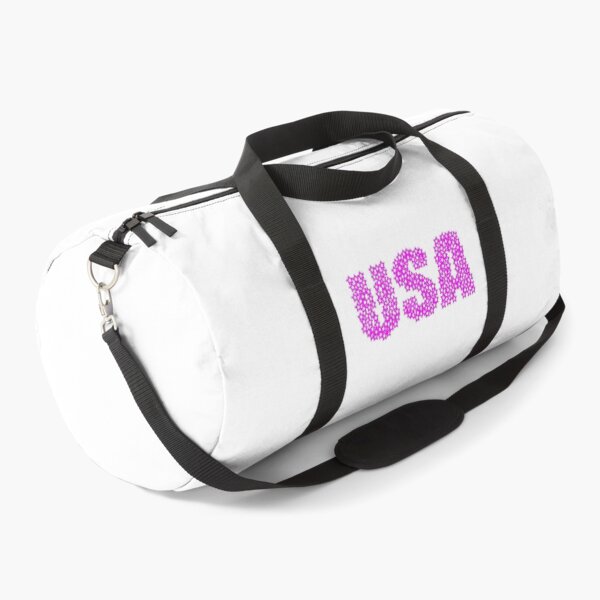 Item preview, USA lettering made of transparent stars with pink outline. designed and sold by Murza.
