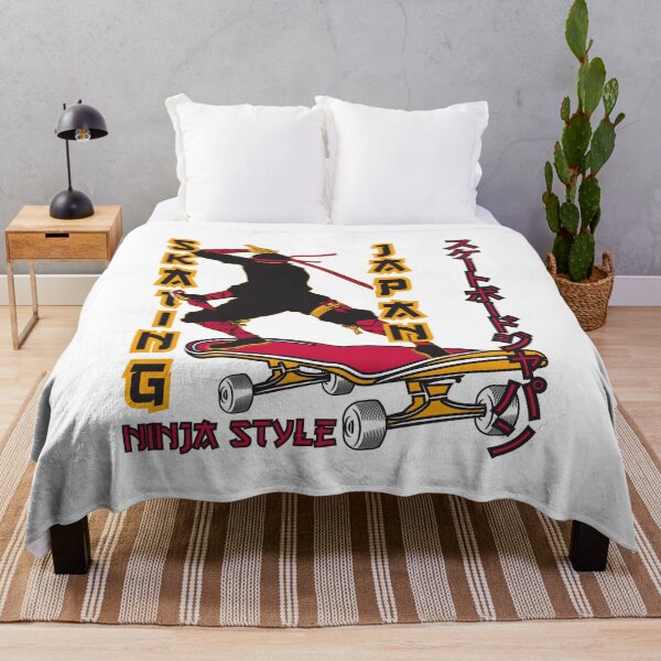 Item preview, Skateboarding Japan Ninja Style designed and sold by OmmeDesigns.