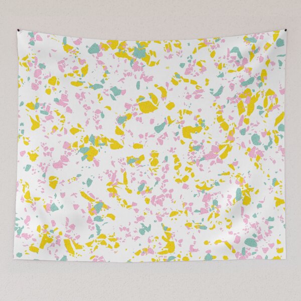 Item preview, Summer Vibes Terrazzo - Gritty pale pattern designed and sold by marymaes-art.