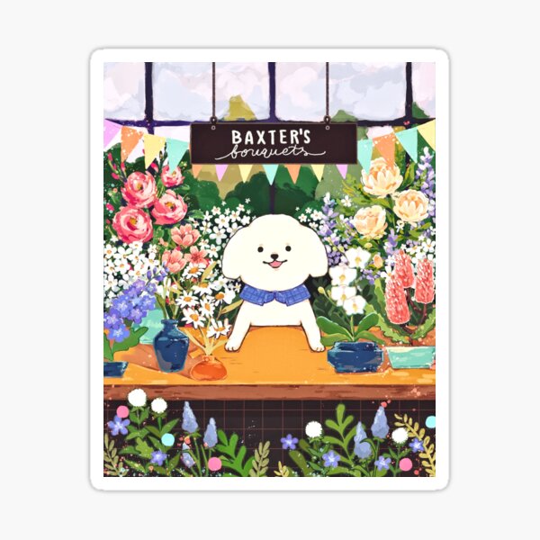 Baxter's Bouquets Sticker
