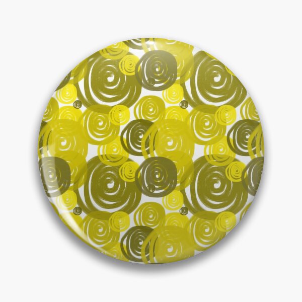 Item preview, Modern Yellow and Green Circle Pattern Design designed and sold by NancyMerkle.