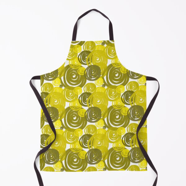 Item preview, Modern Yellow and Green Circle Pattern Design designed and sold by NancyMerkle.