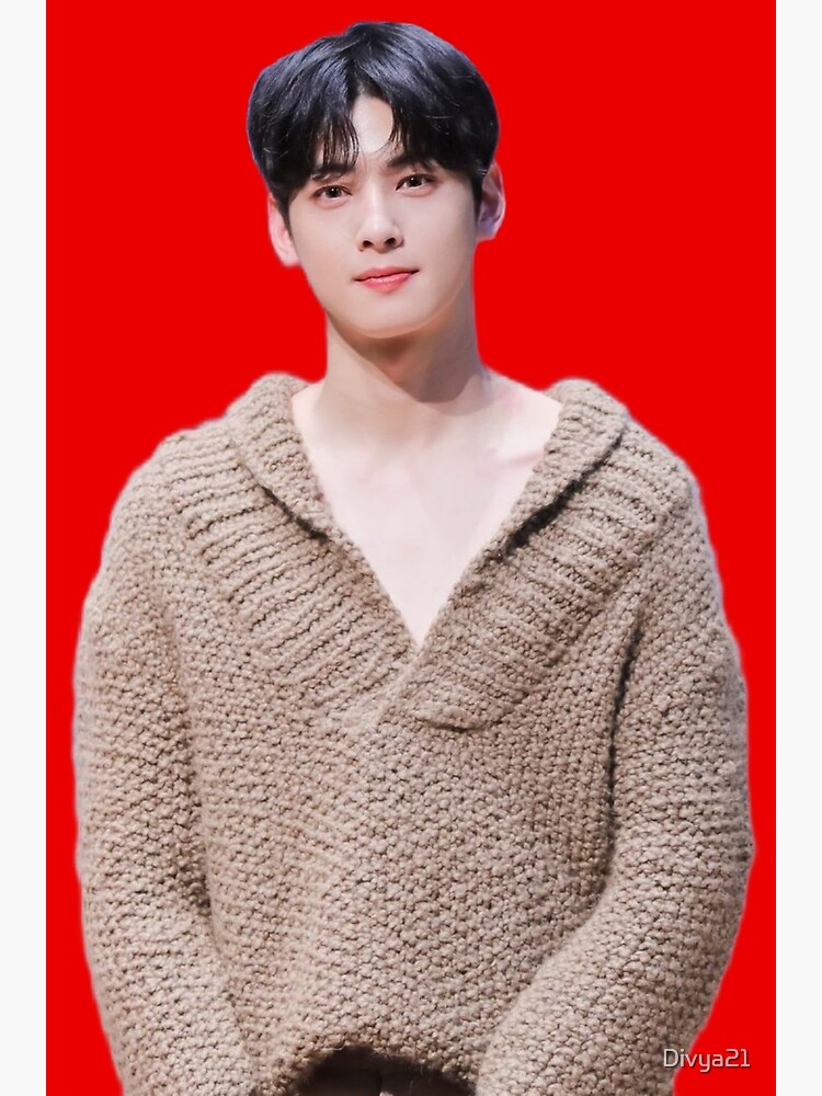 Cha eun woo astro member  Greeting Card for Sale by Divya21