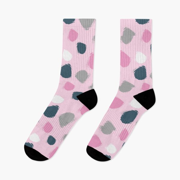 Item preview, Pink and Gray Dot Pattern designed and sold by NancyMerkle.