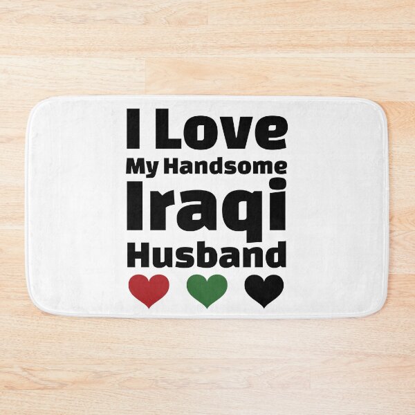 Item preview, I Love My Handsome Iraqi Husband - Iraq Husband designed and sold by DiceNLDesigns.