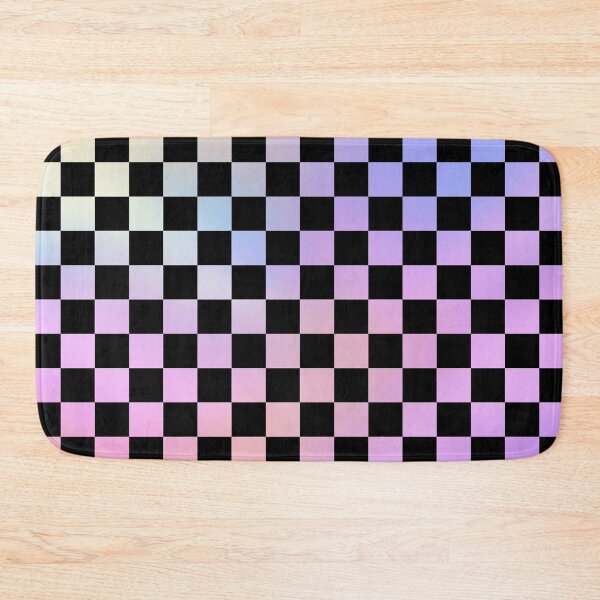 Item preview, Checkered Pattern Rainbow Vaporwave Gradient Kawaii designed and sold by trajeado14.